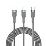 Cáp sạc 2 IN 1 - 100W - Wiwu