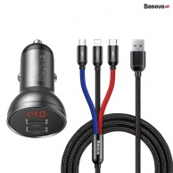 Tẩu sạc đa năng dùng cho xe ô tô Baseus