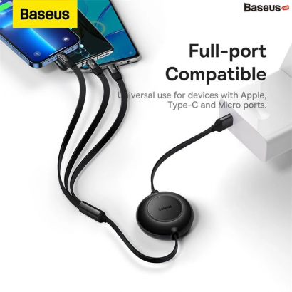 Cáp Sạc Dây Rút Gọn Baseus