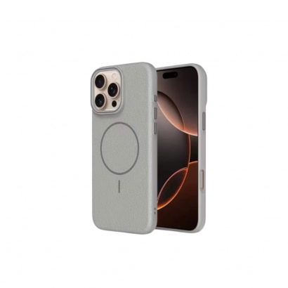 Ốp lưng da PU Likgus Beauty Magnetic cho iPhone 15 Pro Max (Màu Nâu, Xanh, Xám, Đen Cam, Đen Xanh)
