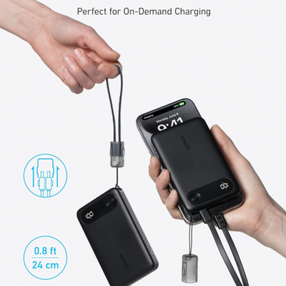 Pin Dự Phòng Anker 10000 22.5W (Built-In USB-C Connector) 