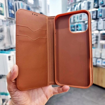 Bao da ví Dux Ducis HIVO cho iPhone 15 Pro Max/ 16Pro Max