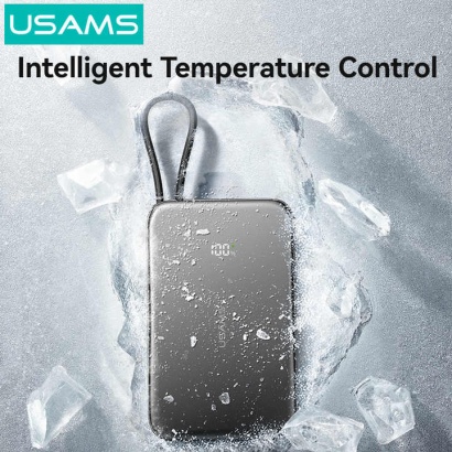 Pin sạc dự phòng USAMS 20W Ultra-thin Magnetic Digital