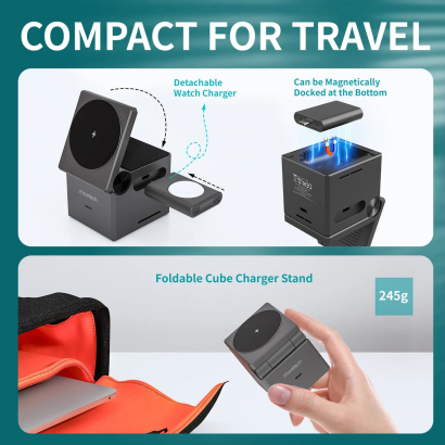 Đế sạc không dây CHOETECH