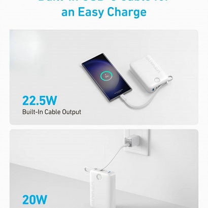 Pin Sạc Dự Phòng Anker 20000mAh 22.5W