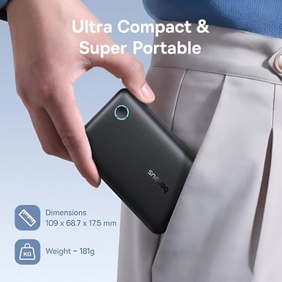 Pin Dự Phòng Baseus EnerFill FP11 10000mAh 15W (Dual-Port)