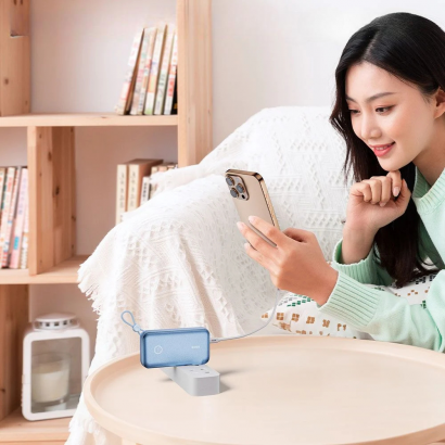 Pin Dự Phòng Kiêm Củ Sạc ROCK Y30 10000mAh 22.5W