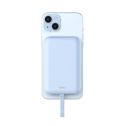 Pin dự phòng Wiwu Power Bank 10000mAh (Color Purple, White, Blue, Pink)