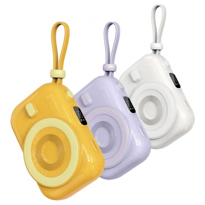 Pin dự phòng WIWU Mini tích hợp Magsafe (Color Yellow, Purple, White)