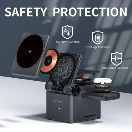 Đế sạc không dây CHOETECH