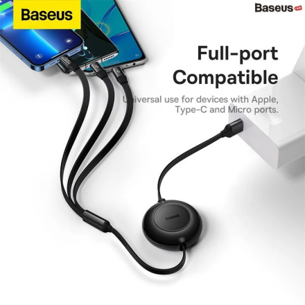 Cáp Sạc Dây Rút Gọn Baseus