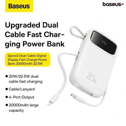 Pin Dự Phòng Sạc Nhanh  22.5W - 10000mAh - Baseus