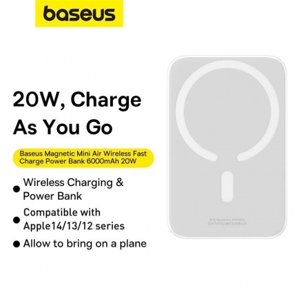 Pin Sạc Dự Phòng Magsafe 20w - 10000mAh  Baseus 