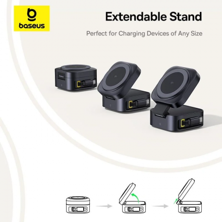 Đế Sạc Không Dây 15W & Sạc Có Dây 67W - Baseus