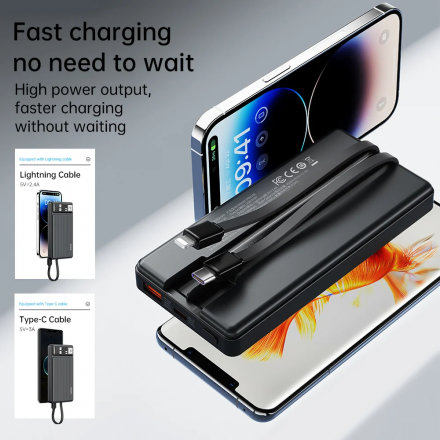 Pin dự phòng 10000mAh 20W ROCK