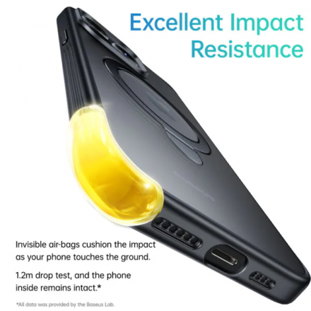 Ốp Lưng Chân Đế Từ Tính Iphone 16 Plus Baseus 