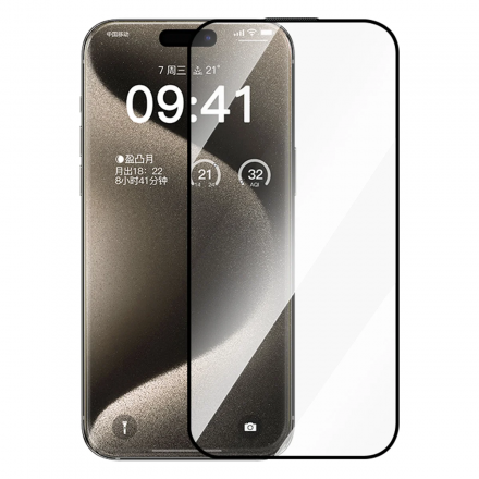 Kính cường lực iPhone 15 Baseus 