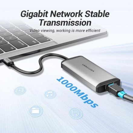 Hub Kết Nối Đa Năng 5 in 1 - VENTION