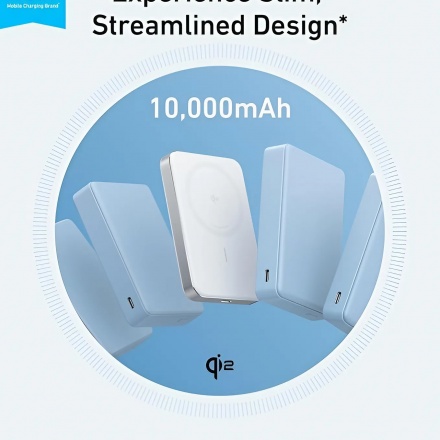 Pin Dự Phòng Từ Tính 10000 mAh Anker MagGo Slim 