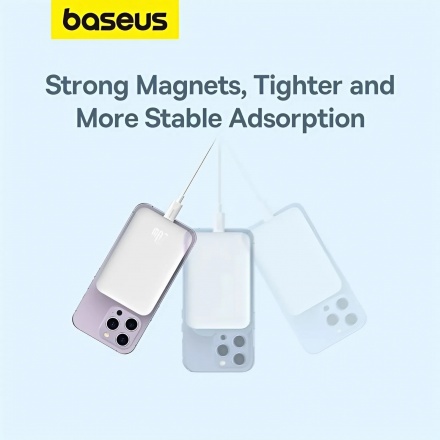 Pin Dự Phòng Không Dây MagSafe 10000mAh Baseus
