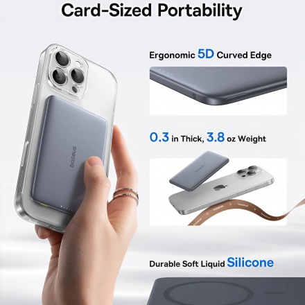 Pin Dự Phòng Ultra-Slim 5000mAh 20W Baseus 