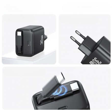 Củ Sạc Nhanh Kèm Cáp 30W - USAMS