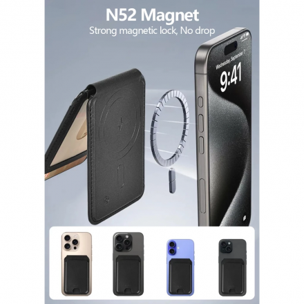 Ví Mag Wallet FM ( gắn định vị) - WiWU