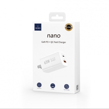Củ sạc nhanh nano 65W - WIWU