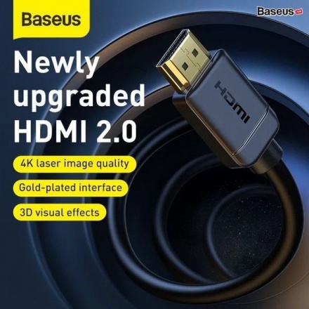 Cáp HDMI2.0 siêu nét - 3M Baseus