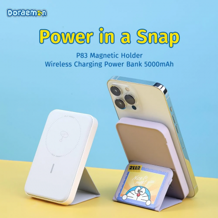 Pin dự phòng 5000mAh ROCK Doraemon 