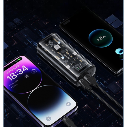 Pin Dự Phòng 9000mAh sạc nhanh nhỏ gọn USAMS 