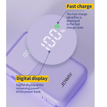 Pin Dự Phòng Tích Hợp Cáp 30W  Joway