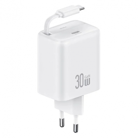 Củ Sạc Nhanh Kèm Cáp 30W - USAMS