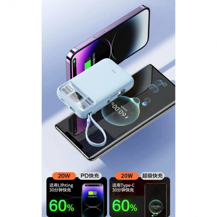 Pin dự phòng 10000 mAh Wiwu Power Bank 