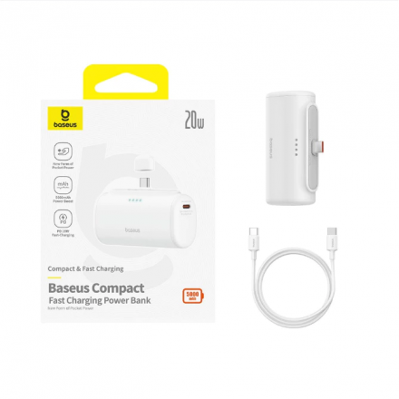 Pin Dự Phòng 5000mAh 20W Mini Baseus  