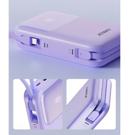 Pin Dự Phòng Tích Hợp Cáp 30W  Joway