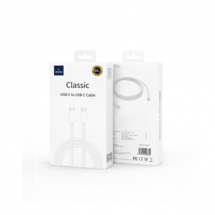 Cáp Sạc Nhanh USB-C To USB-C 60W - Wiwu