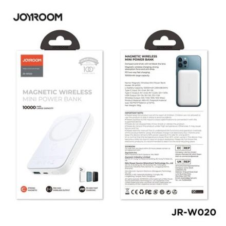 Sạc dự phòng 10000mAh 20W Joyroom 