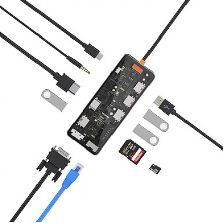 Hub Cyber 12in1 USB-C Wiwu 
