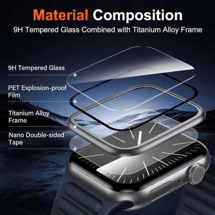 Kính cường lực Apple Watch WiWU 
